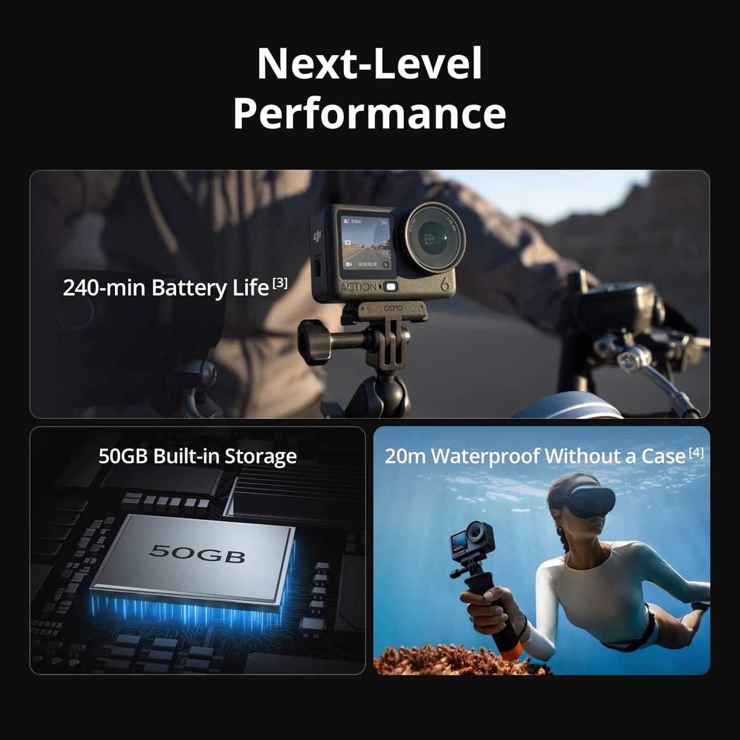 DJI Osmo Action 6 Adventure Combo | Seal Pack