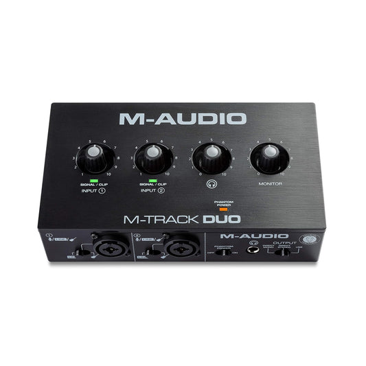 M-Audio M-Track Duo USB Audio Interface – New