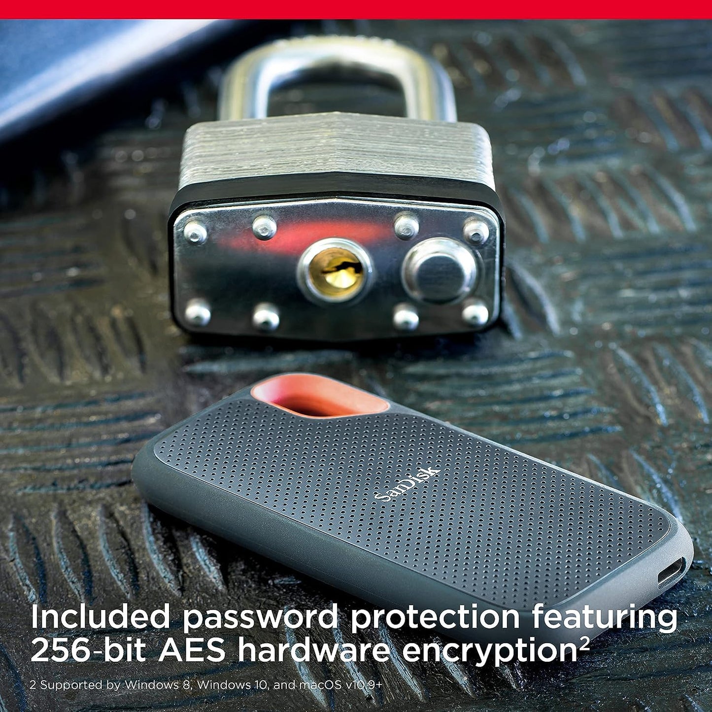 SANDISK Extreme 1TB Portable External SSD, 1050MB/s