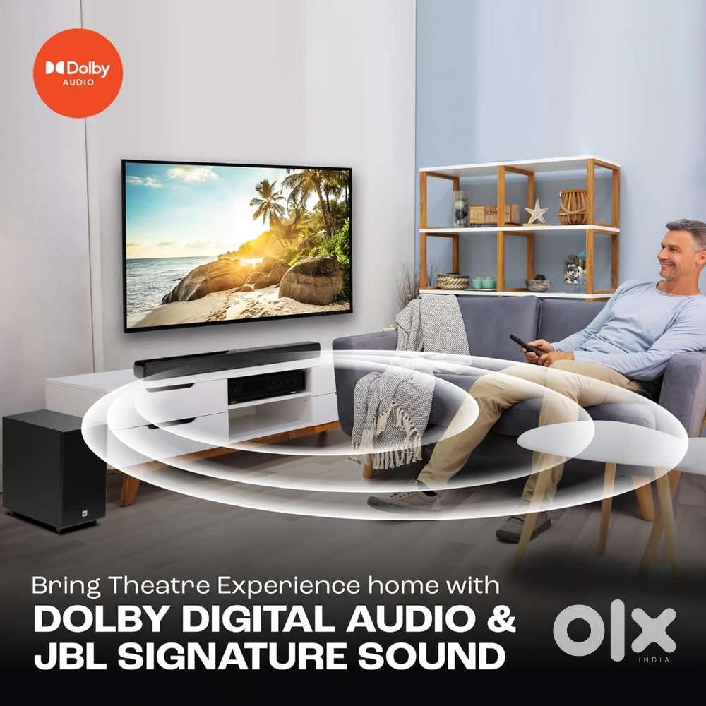 JBL Cinema SB271 Dolby Digital Soundbar with Wireless Subwoofer