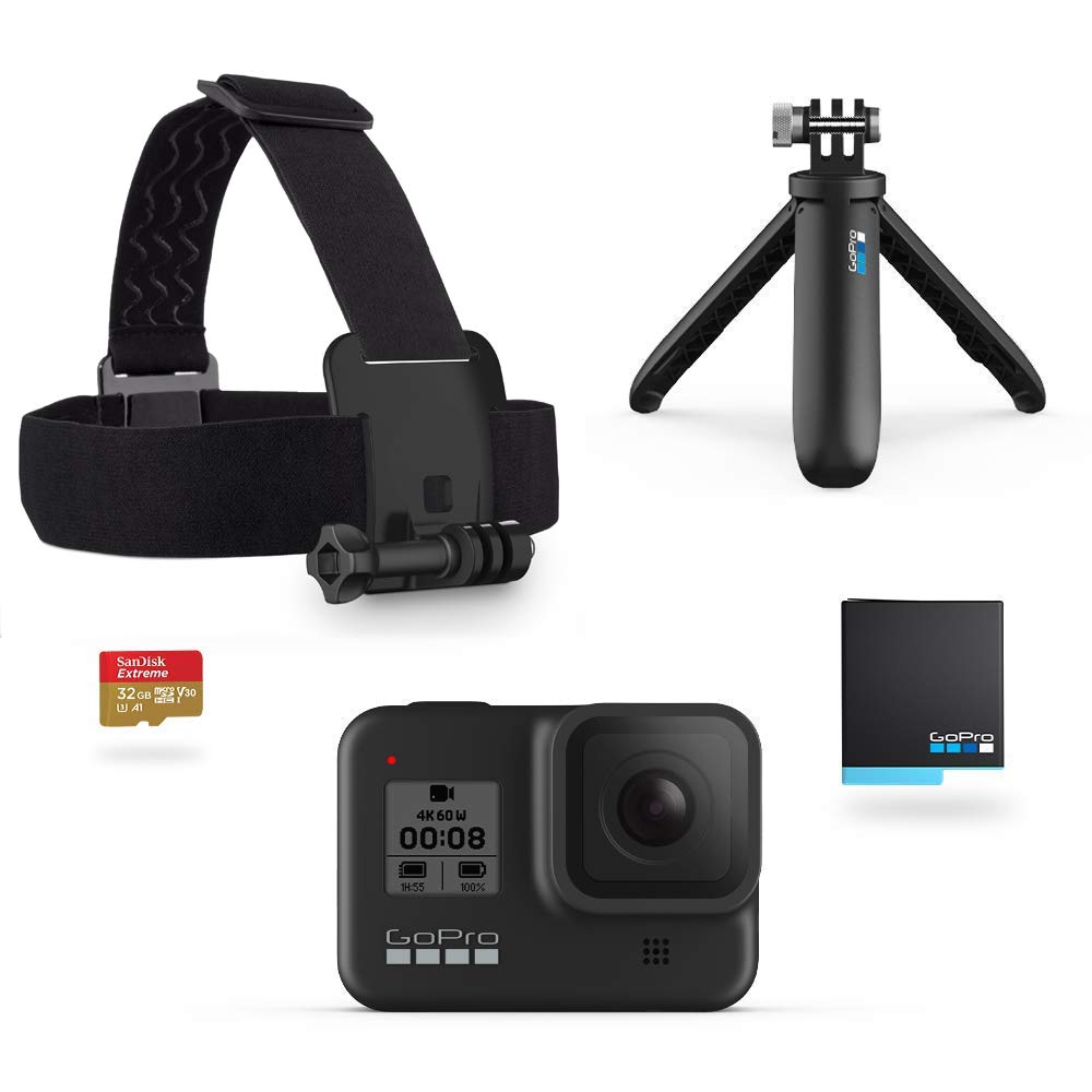 GoPro Hero 8 Black CHDHX-801 12 MP Action Camera with Foldable Travel –  NewUnbox