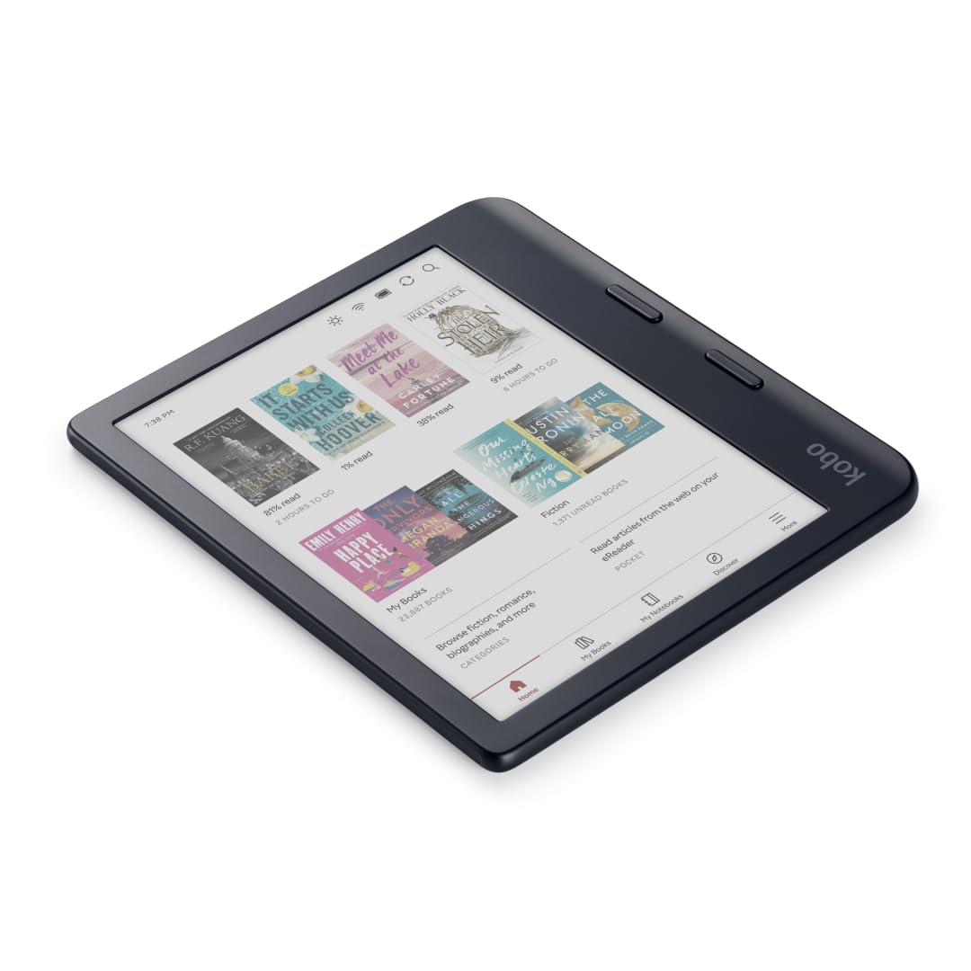 Kobo Libra Colour | eReader | 7” Glare-Free Colour E Ink | Waterproof | 32GB of Storage |