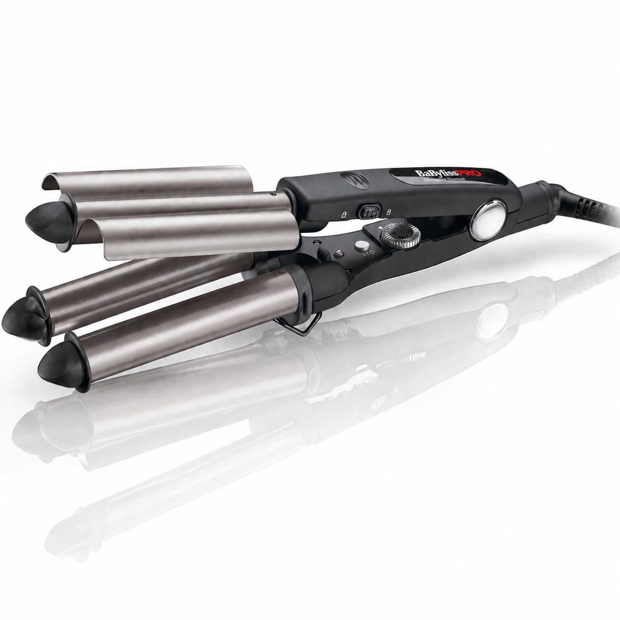 BaByliss Pro BAB2269TTE Titanium Tourmaline Triple Barrel Waver | Seal Pack