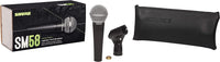 Shure SM58-LC Dynamic Cardioid Professional Vocal Microphone