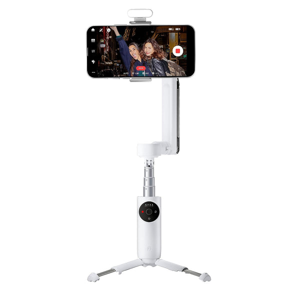Insta360 Flow Creator Kit Gimbal(White) AI-Powered Smartphone Stabilizer with3-Axis Stabilization