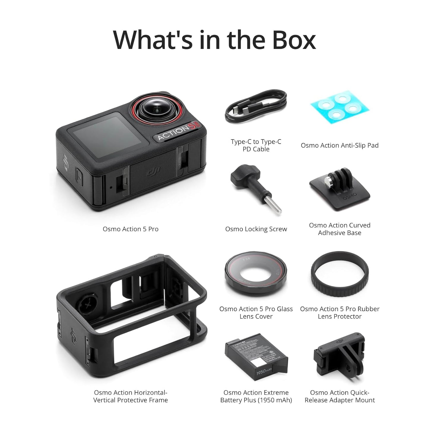 DJI Osmo Action 5 Pro Standard Combo - 4K 120fps Action Camera