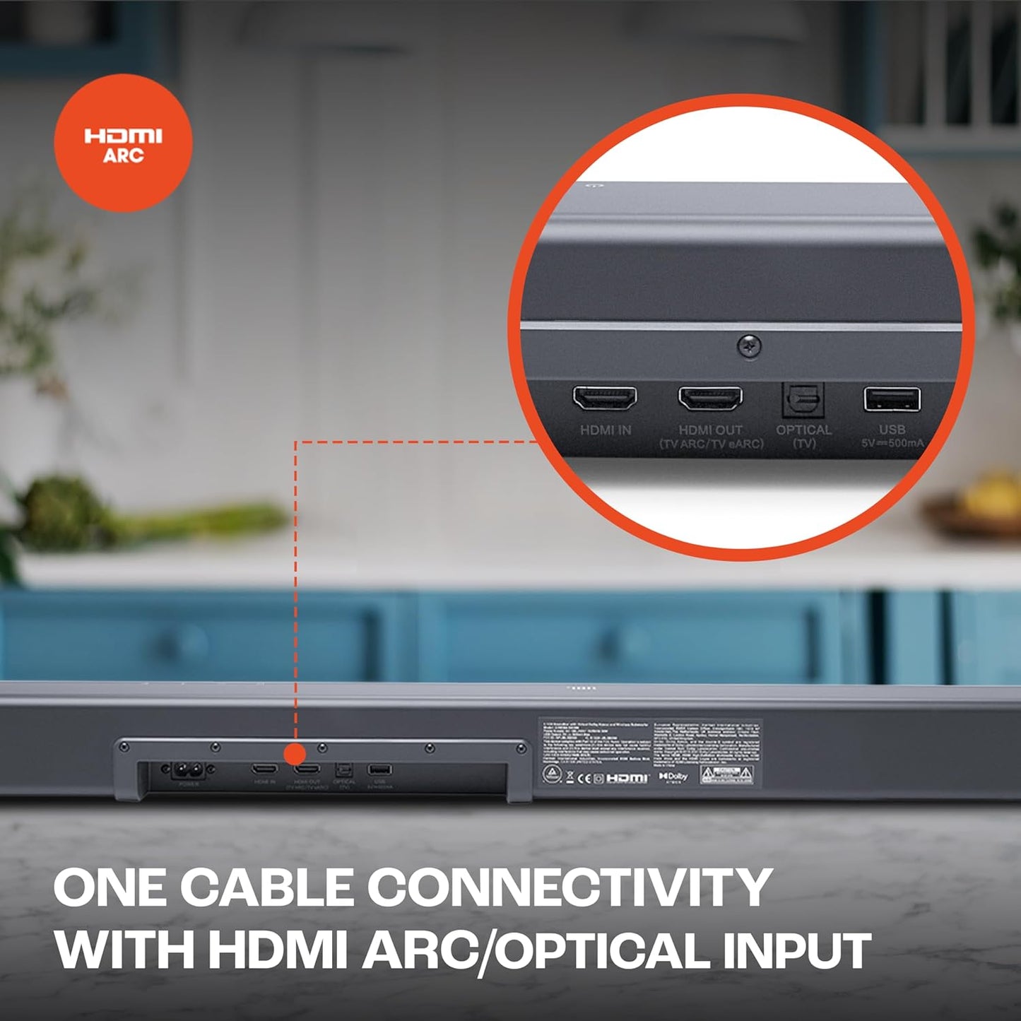 JBL Cinema SB590 Deep Bass, Dolby Atmos Soundbar