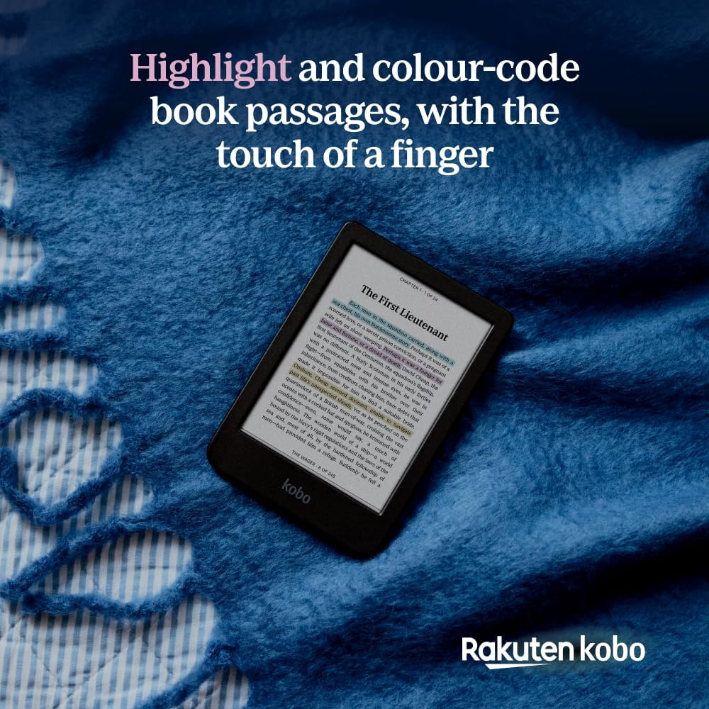 Kobo Clara Colour | eReader | 6" Glare-Free Colour E Ink Display