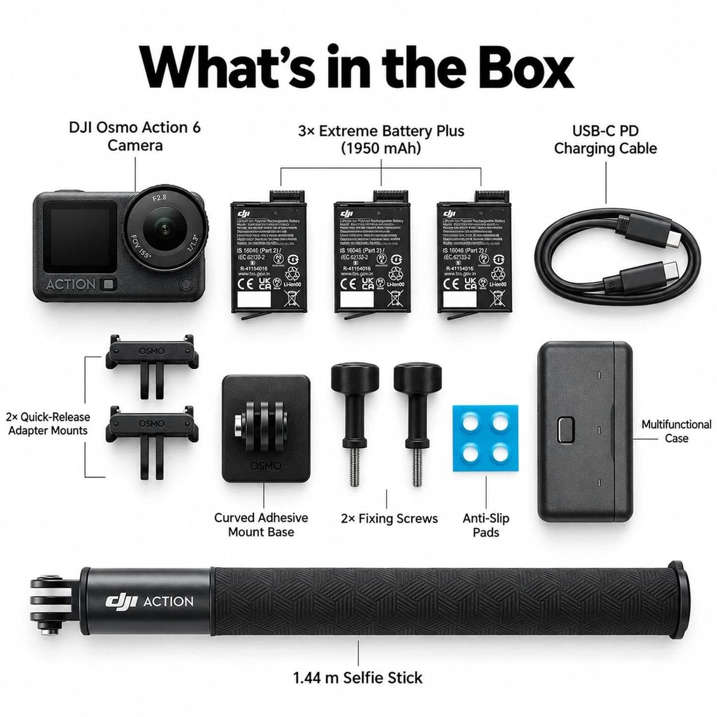 DJI Osmo Action 6 Adventure Combo | Seal Pack