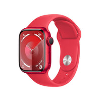 Apple Watch Series 9 GPS 41mm RED Case & RED Sport Band M/L