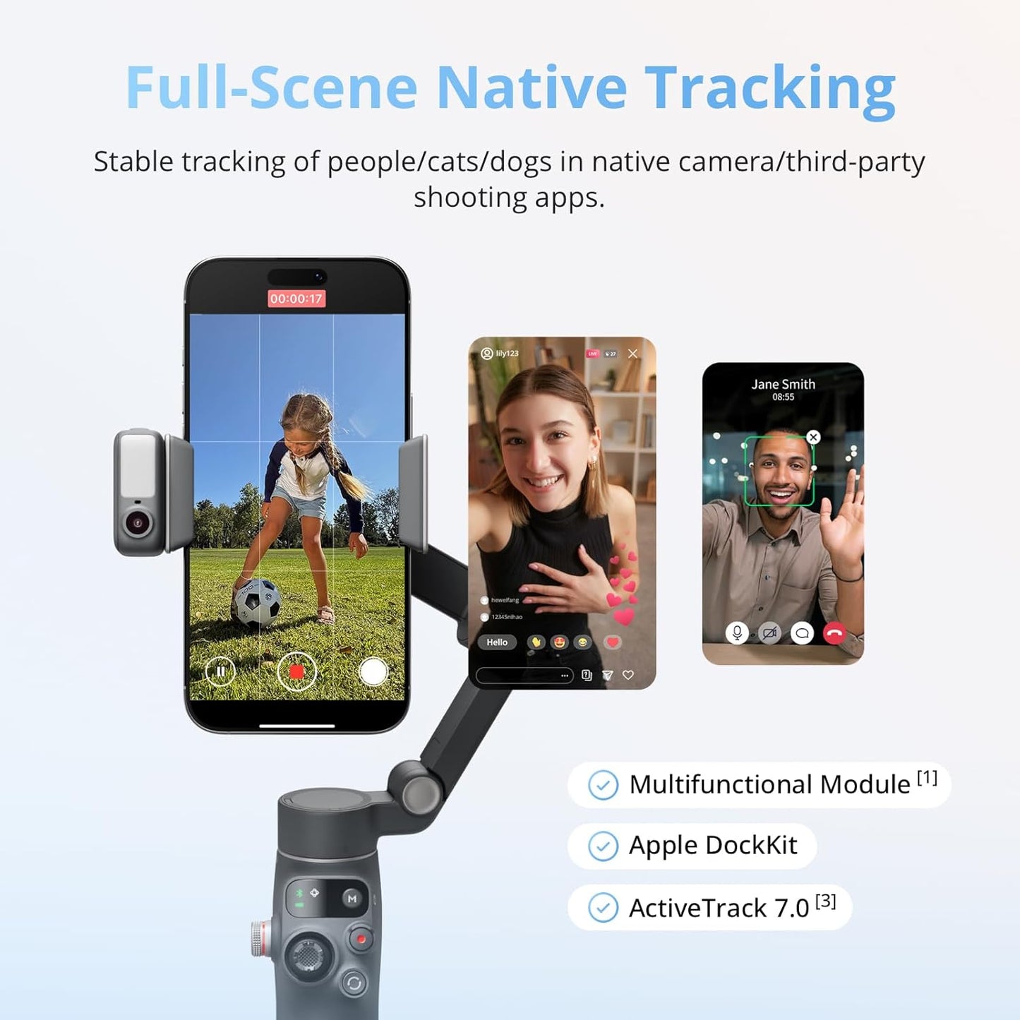 DJI Osmo Mobile 8 Phone Gimbal Stabilizer – Black, Seal Pack