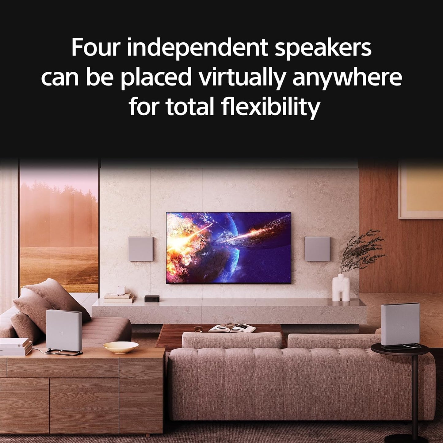 Sony Bravia Theatre Quad (HT-A9M2) Premium Soundbar System