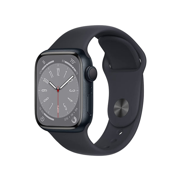 Apple Watch Series 8 [GPS 41 mm] Smart Watch. Fitness Tracker, Blood Oxygen & ECG Apps, Always-On Retina Display, Water Resistant