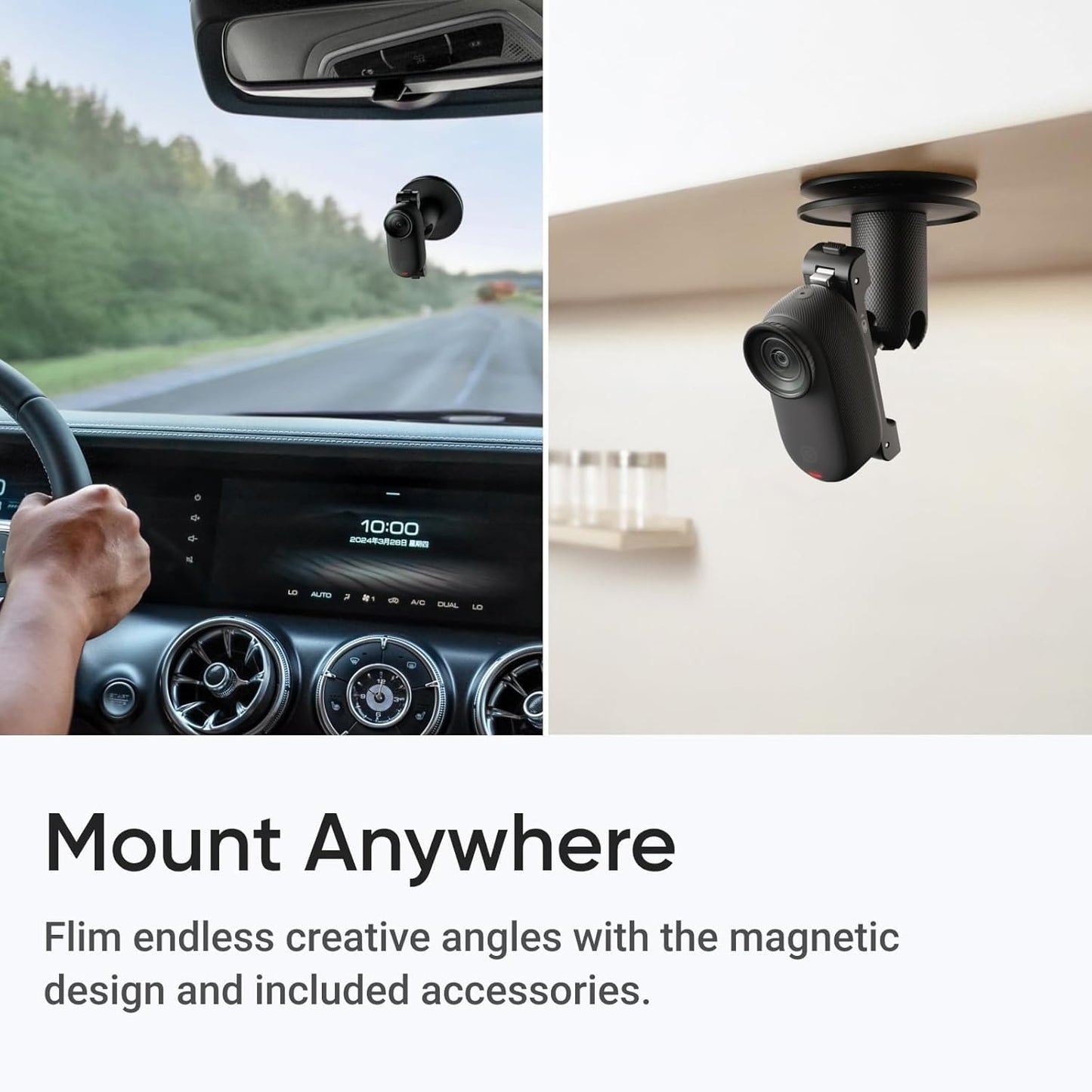 Insta360 GO 3S - 64 GB Black 4K Tiny Portable Vlogging Camera