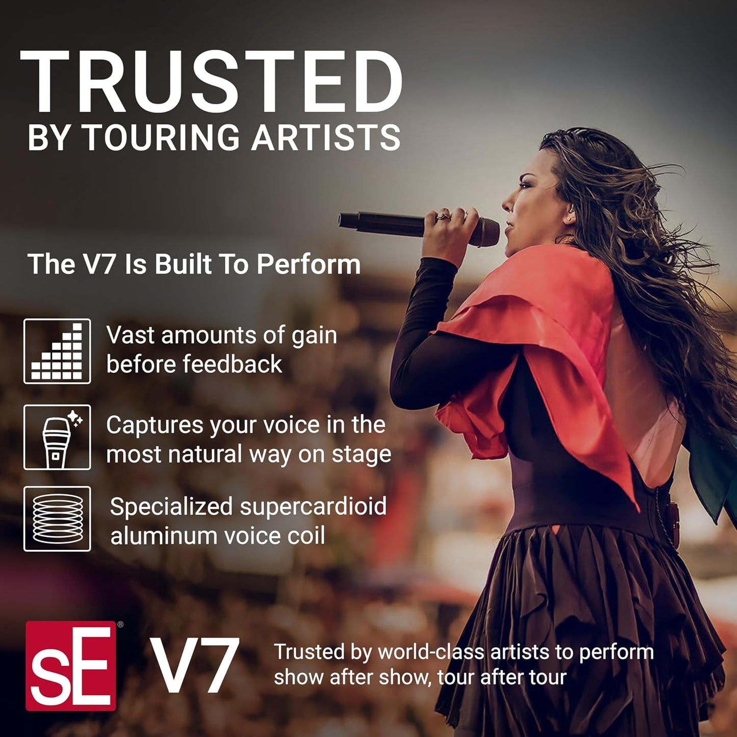SE Electronics V7 Dynamic Supercardioid Microphone – Unboxed