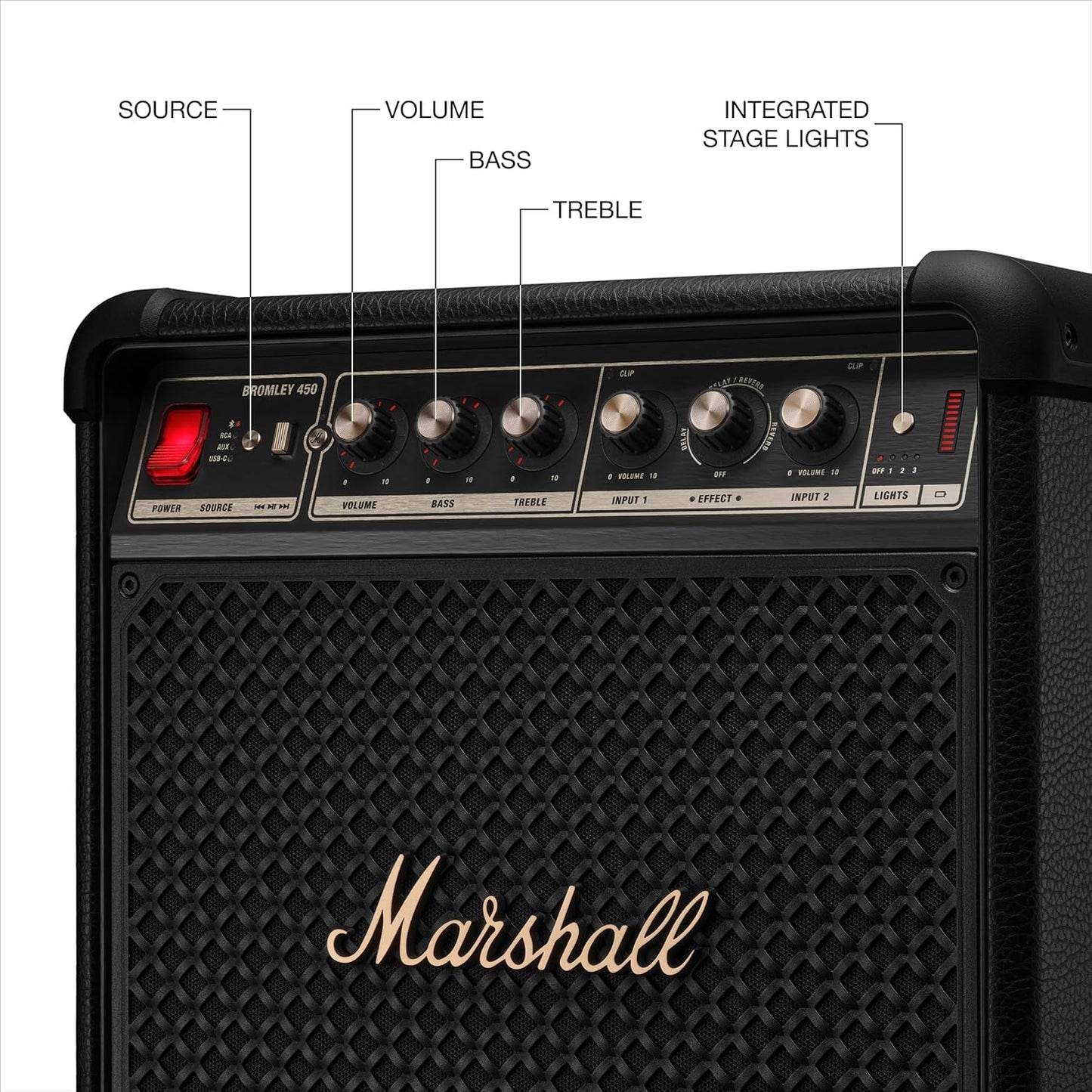 Marshall Bromley 450 Portable Party Speaker (Seal Pack)