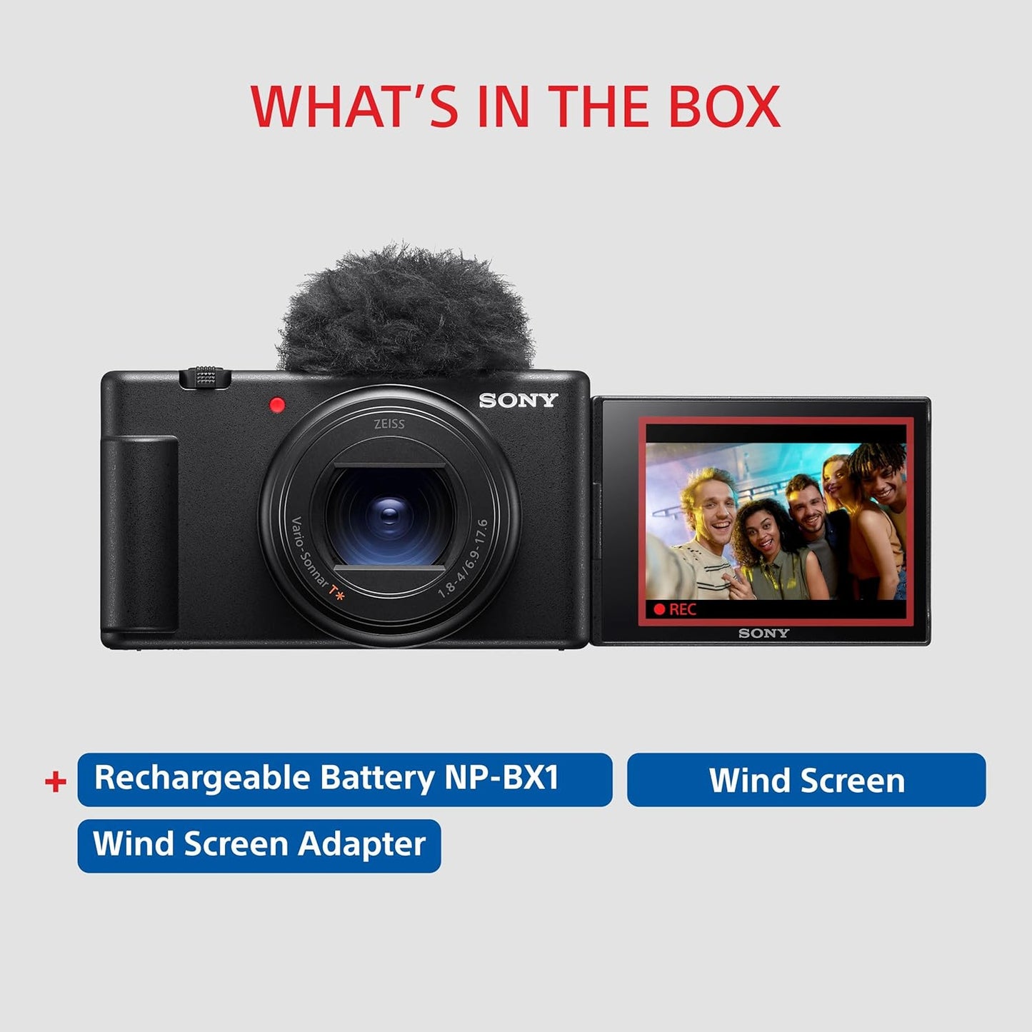 Sony ZV-1 Mark II (ZV-1M2) Vlog Camera for Content Creators