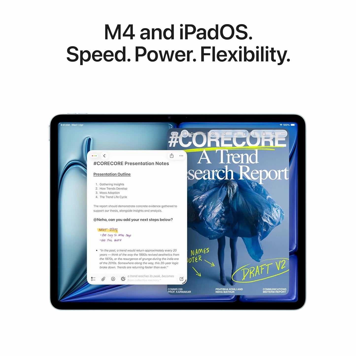 Apple iPad Air M4 11-inch Wi-Fi 128GB Space Grey – Unboxed