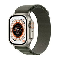 Apple Watch Ultra 2 49mm Titanium with Olive Green Alpine Loop