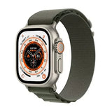Apple Watch Ultra 2 49mm Titanium with Olive Green Alpine Loop