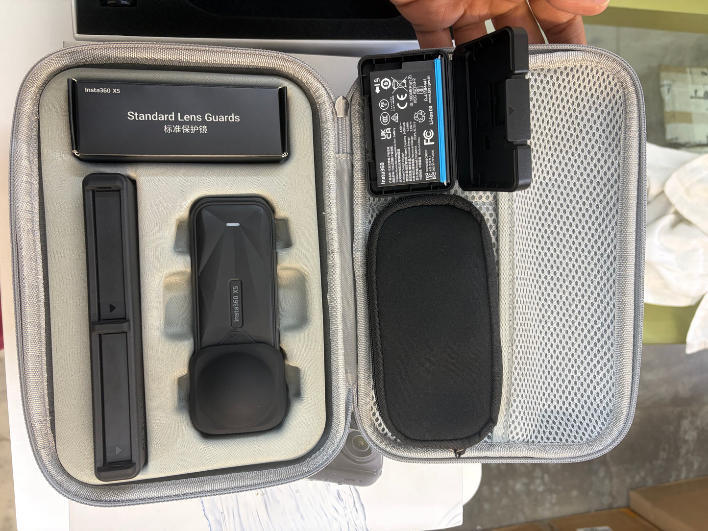 insta360 X5 Essentials Bundle - Waterproof 8K 360° Action Camera