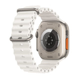 Apple Watch Ultra 49mm Titanium with White Ocean Band