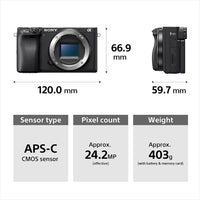 Sony Alpha ILCE-6400L Mirrorless Camera